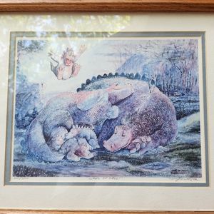 Ron Rodecker "Wake Up Call" signed and numbered print